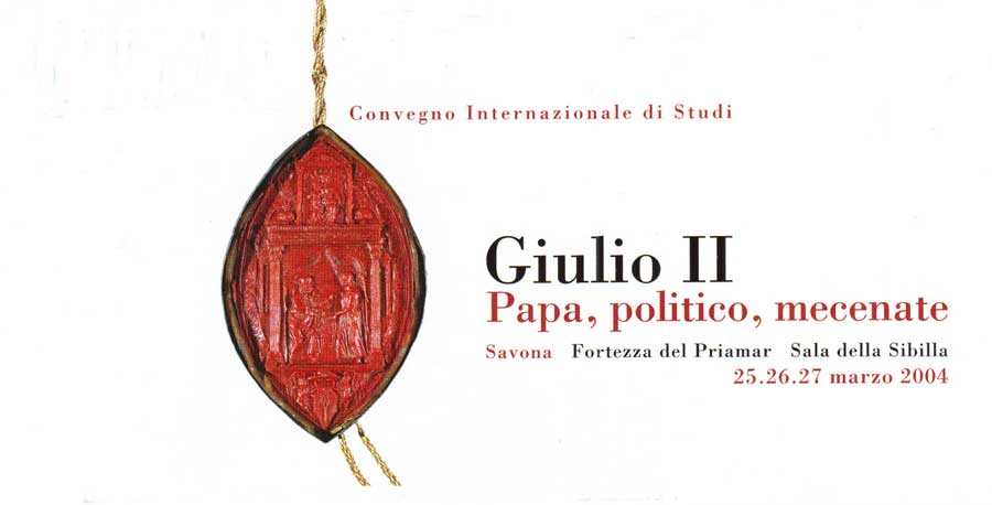 Sigillo pendente in cera di Giuliano della Rovere, Cardinale